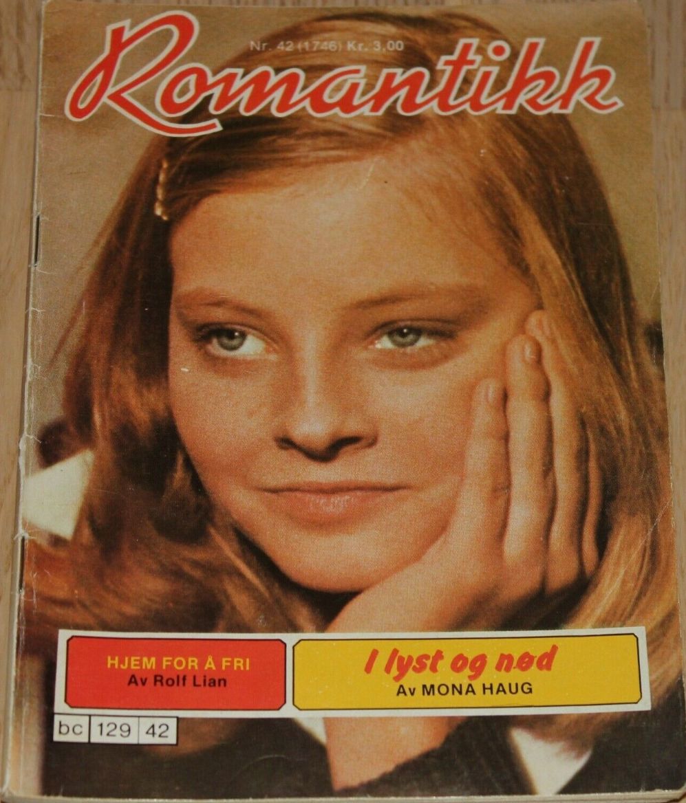 ROMANTIKK magazine side cover Issue 42   1978