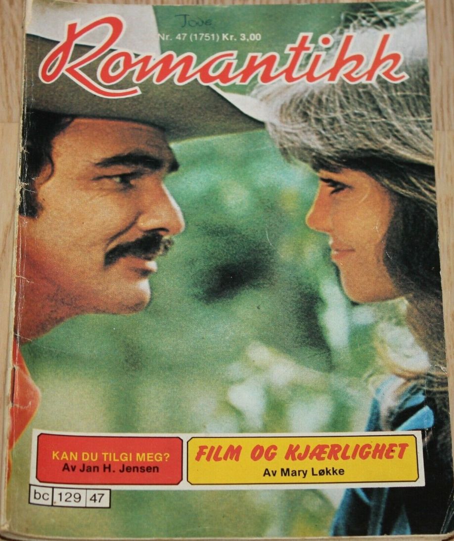 ROMANTIKK magazine side cover Issue 47   1978