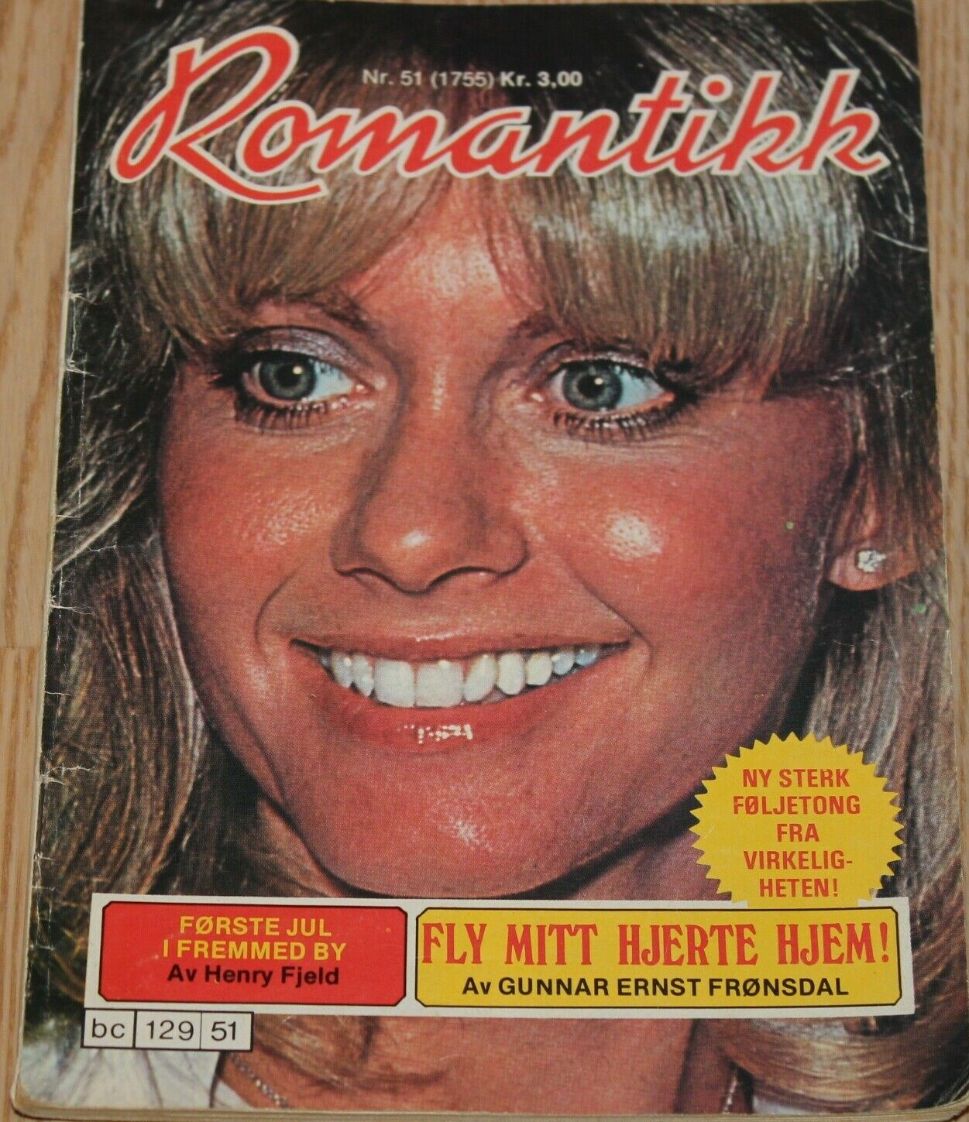 ROMANTIKK magazine side cover Issue 51   1978