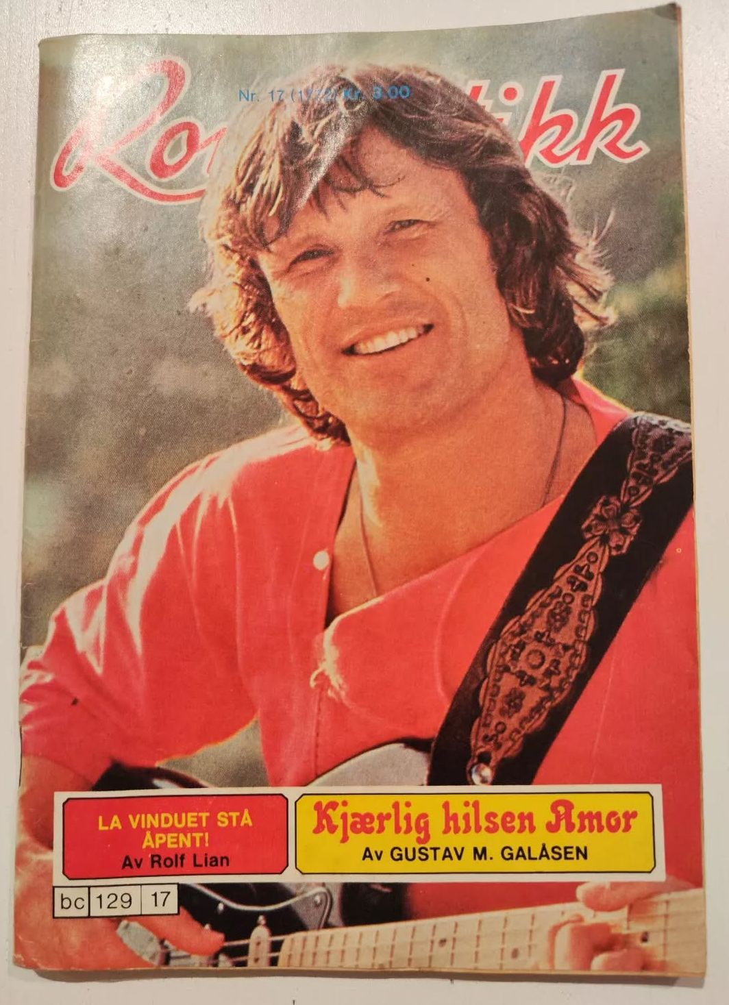 ROMANTIKK magazine side cover Issue 17   1979