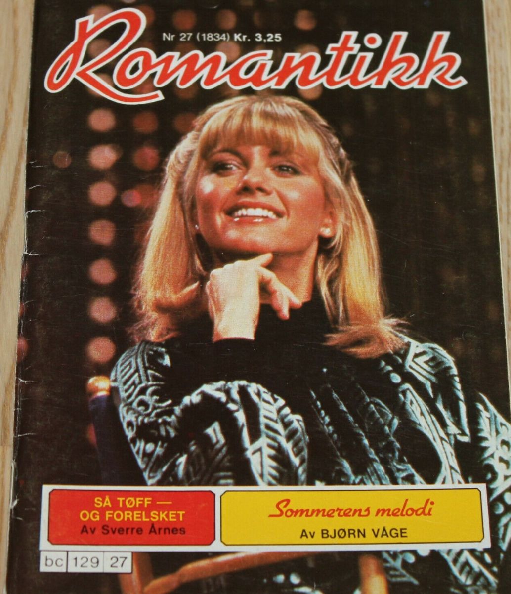ROMANTIKK magazine side cover Issue 27(1834)   1980
