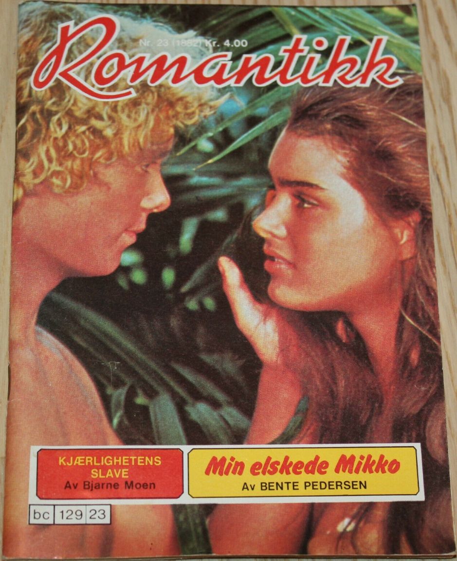 ROMANTIKK magazine side cover Issue 23(1882)   1981