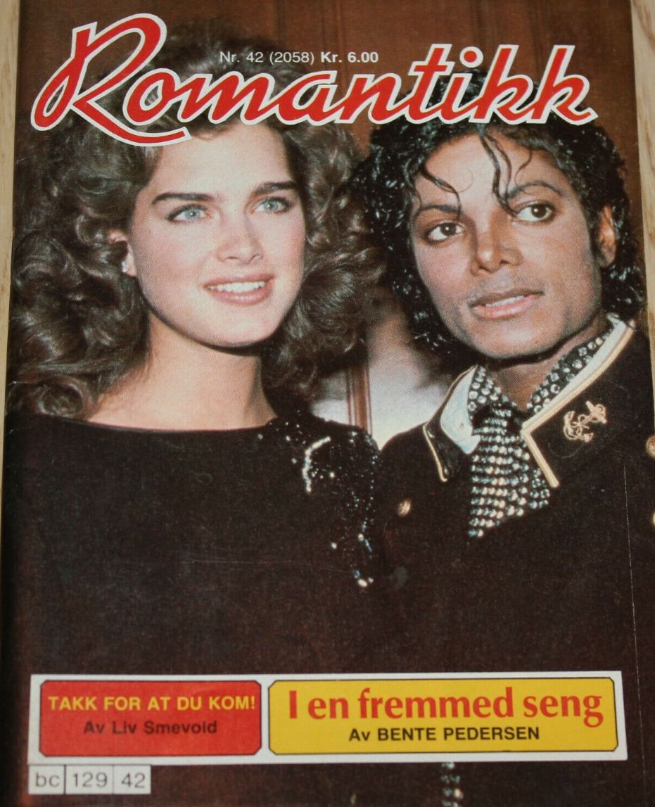 ROMANTIKK magazine side cover Issue 42(2058)   1984