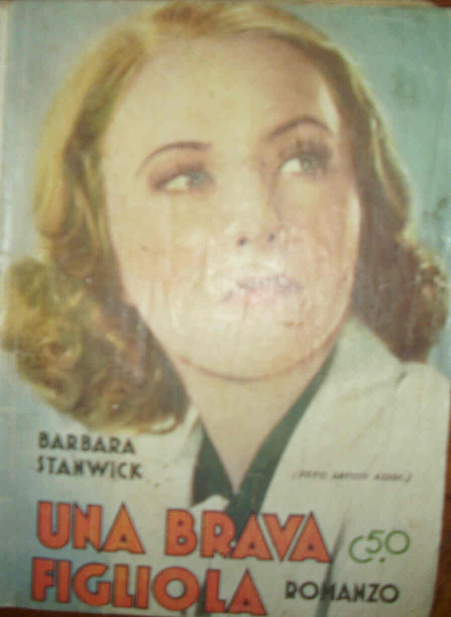 ROMANZO (1930s) magazine side cover  1937