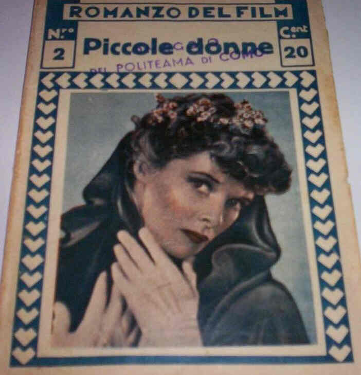 ROMANZO DEL FILM magazine side cover Issue 2  1934