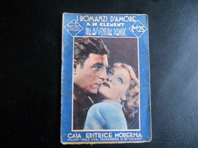 I ROMANZI D AMORE magazine side cover Issue 2   1933