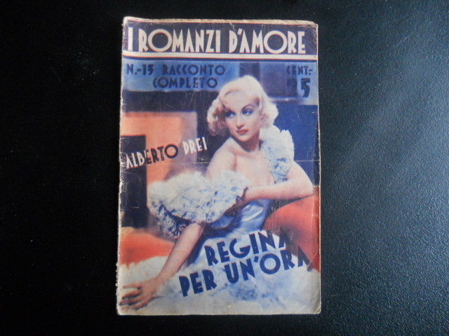I ROMANZI D AMORE magazine side cover Issue 13   1934