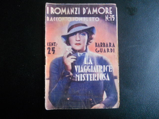 I ROMANZI D AMORE magazine side cover Issue 15   1934