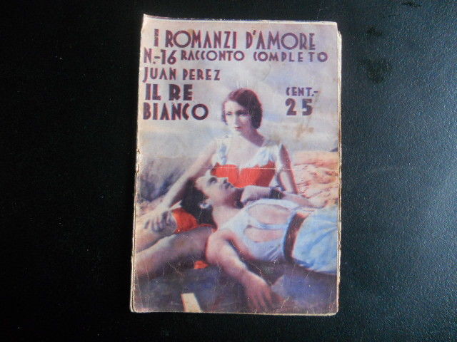 I ROMANZI D AMORE magazine side cover Issue 16   1934