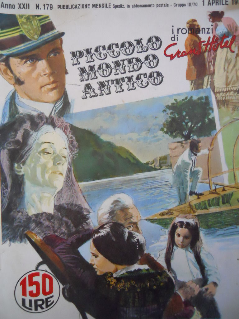 I ROMANZI DI GRAND HOTEL magazine side cover Issue 179 April 1971