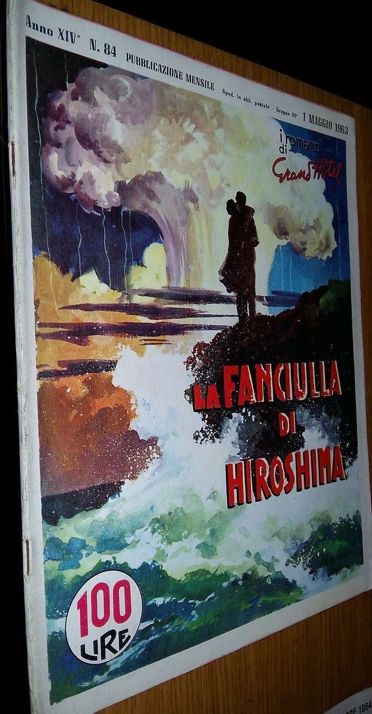 I ROMANZI DI GRAND HOTEL magazine side cover Issue 84 1 May 1963