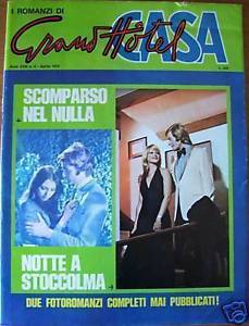 I ROMANZI DI GRAND HOTEL magazine side cover April 1973