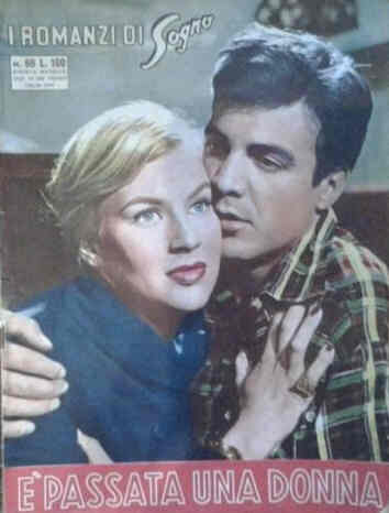 I ROMANZI DI SOGNO magazine side cover Issue 66 July 1958