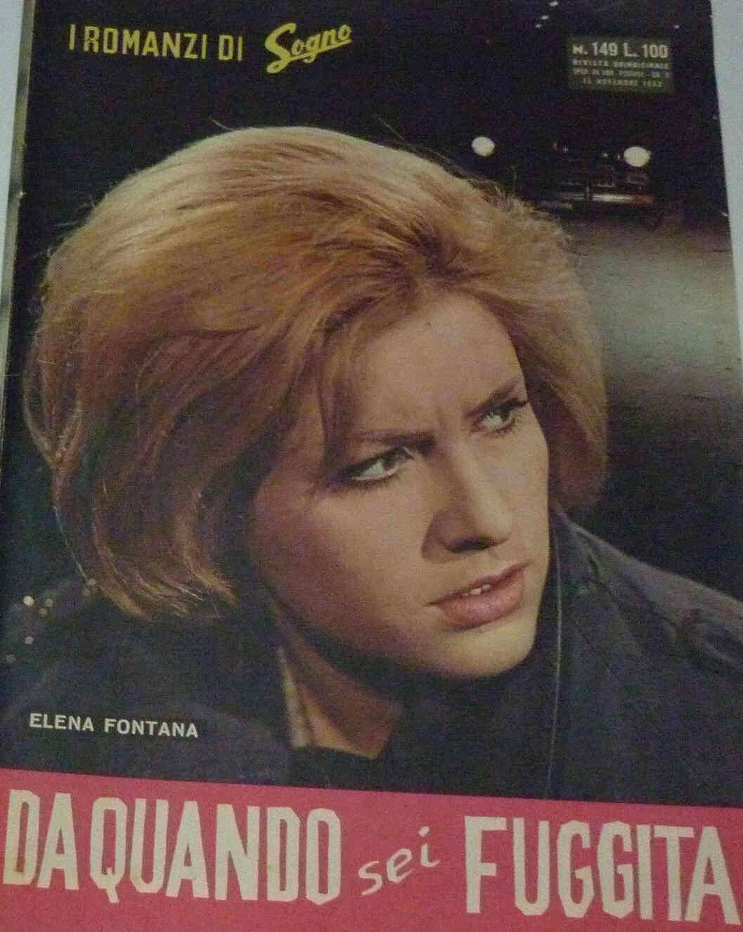I ROMANZI DI SOGNO magazine side cover Issue 149 15 November 1962