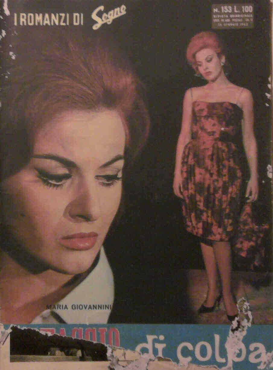 I ROMANZI DI SOGNO magazine side cover Issue 153 15 January 1963