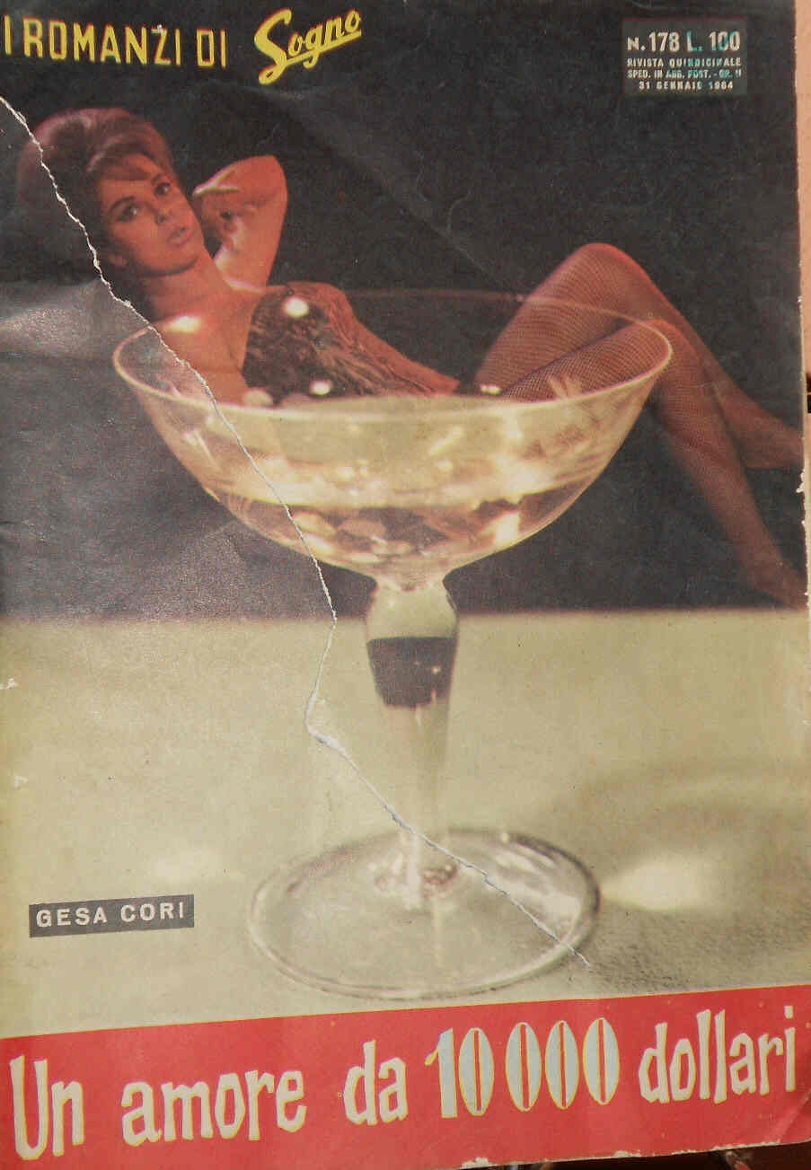 I ROMANZI DI SOGNO magazine side cover Issue 178 31 January 1964