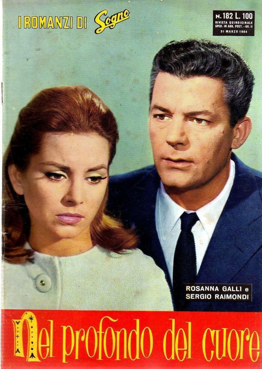 I ROMANZI DI SOGNO magazine side cover Issue 182 31 March 1964