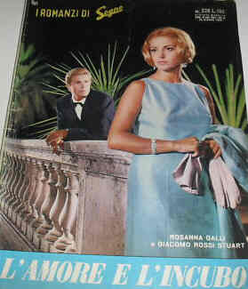 I ROMANZI DI SOGNO magazine side cover Issue 228 26 February 1966