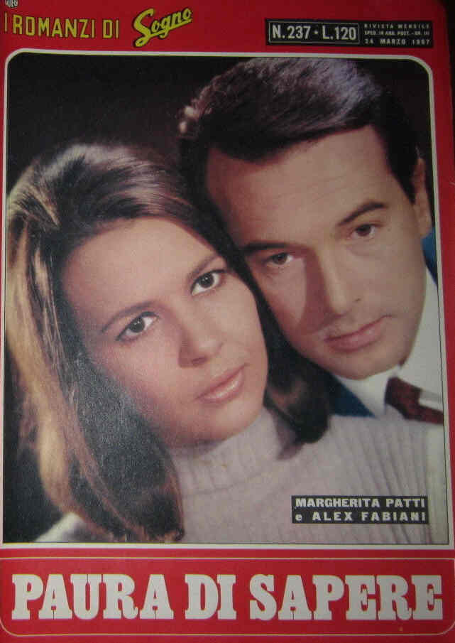 I ROMANZI DI SOGNO magazine side cover Issue 237 24 March 1967