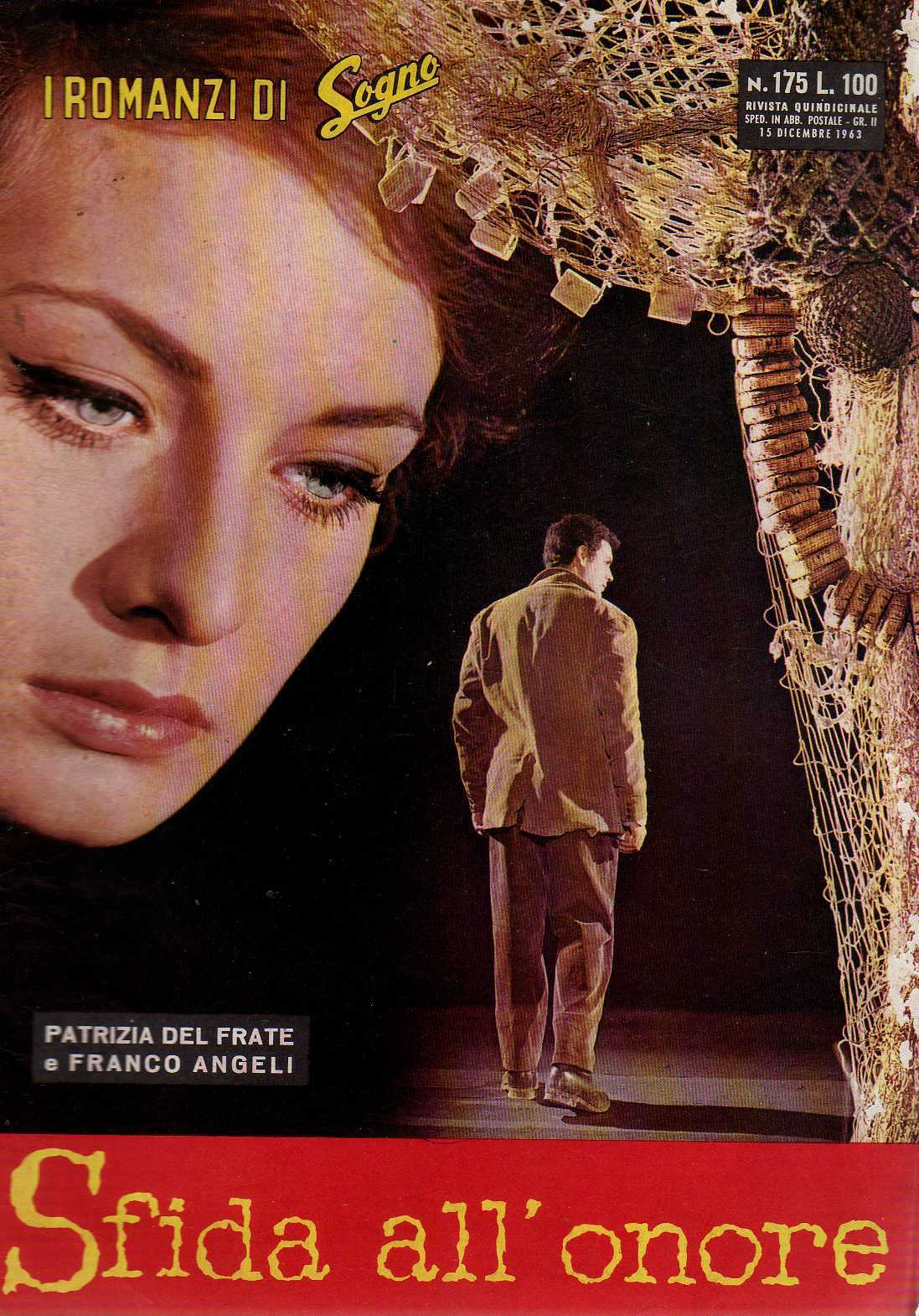 I ROMANZI DI SOGNO magazine side cover Issue 175 15 December 1963