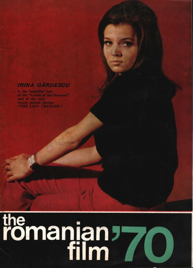 ROMANIAN FILM magazine side cover   1970
