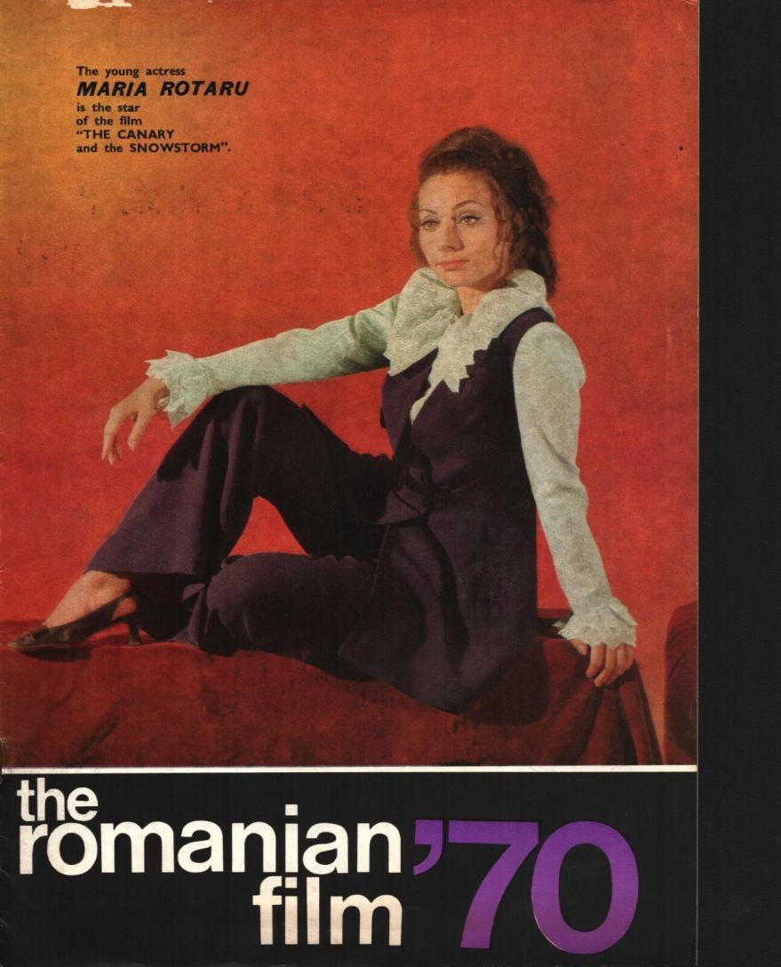 ROMANIAN FILM magazine side cover Issue 2   1970