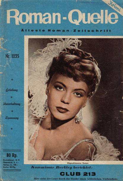 ROMAN-QUELLE magazine side cover Issue 1235  