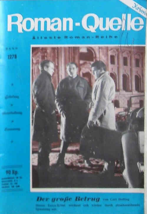 ROMAN-QUELLE magazine side cover Issue 1278  