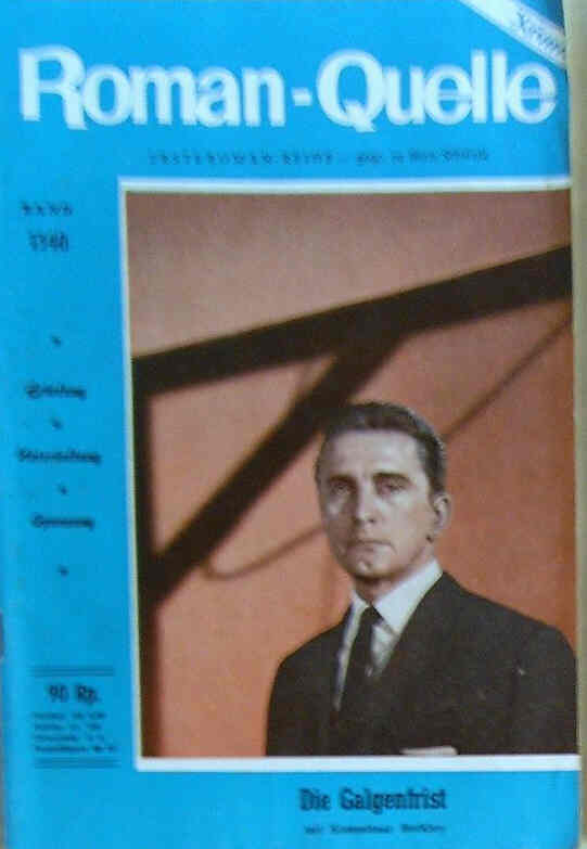 ROMAN-QUELLE magazine side cover Issue 1340  