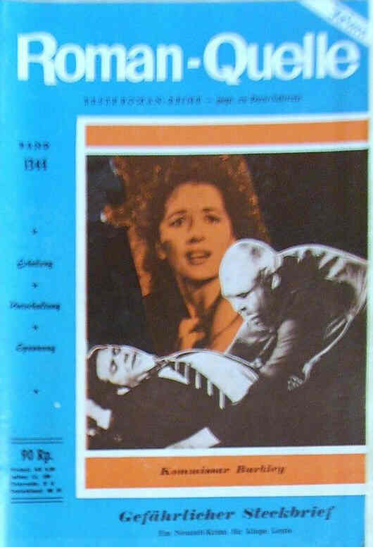 ROMAN-QUELLE magazine side cover Issue 1344  