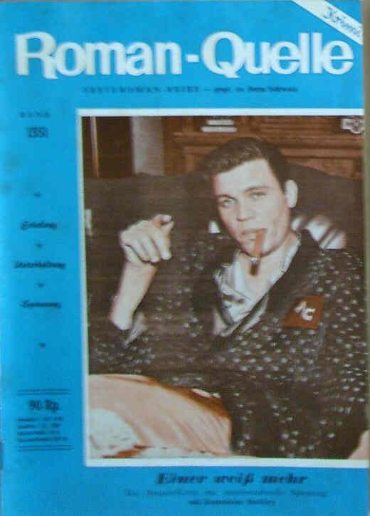ROMAN-QUELLE magazine side cover Issue 1351  