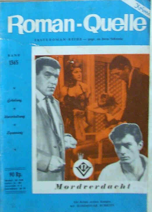 ROMAN-QUELLE magazine side cover Issue 1365  