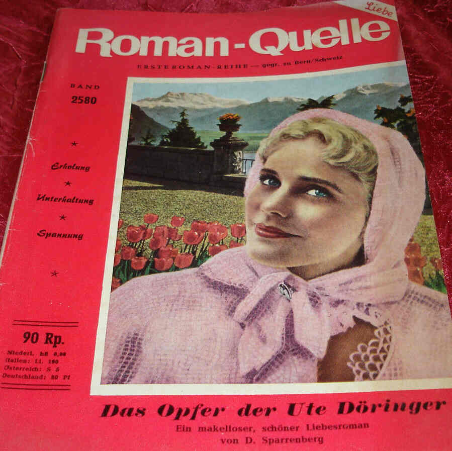 ROMAN-QUELLE magazine side cover Issue 2580  