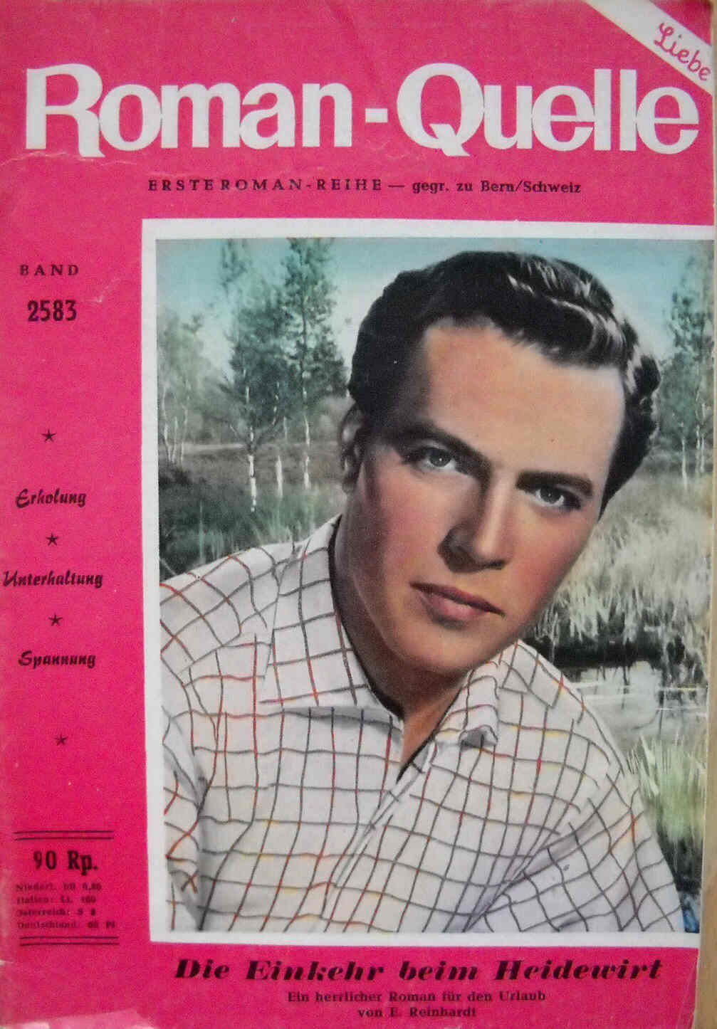 ROMAN-QUELLE magazine side cover Issue 2583  