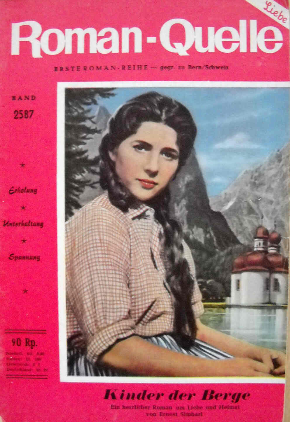 ROMAN-QUELLE magazine side cover Issue 2587  