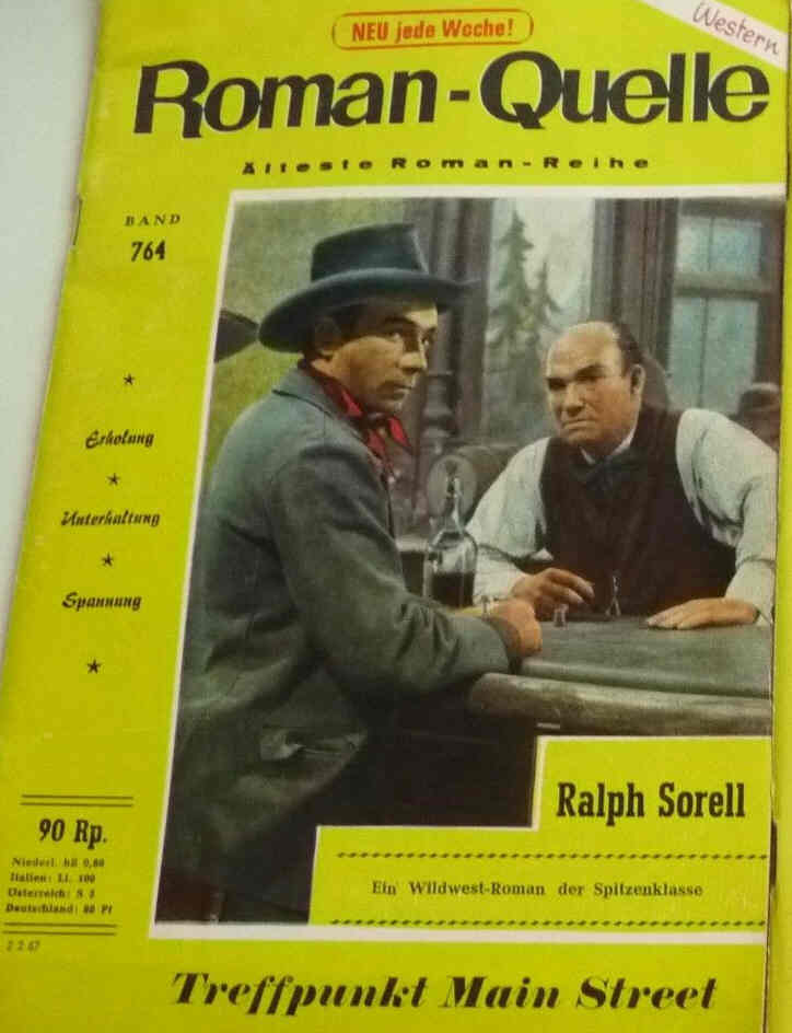 ROMAN-QUELLE magazine side cover Issue 764  