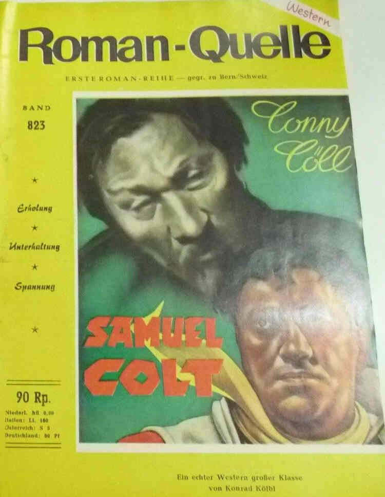 ROMAN-QUELLE magazine side cover Issue 823  