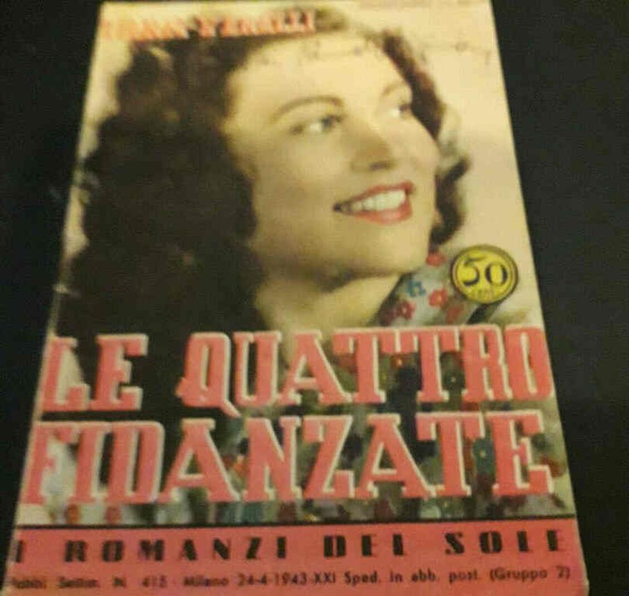 I ROMANZI DEL SOLE magazine side cover Issue 415 24 April 1943