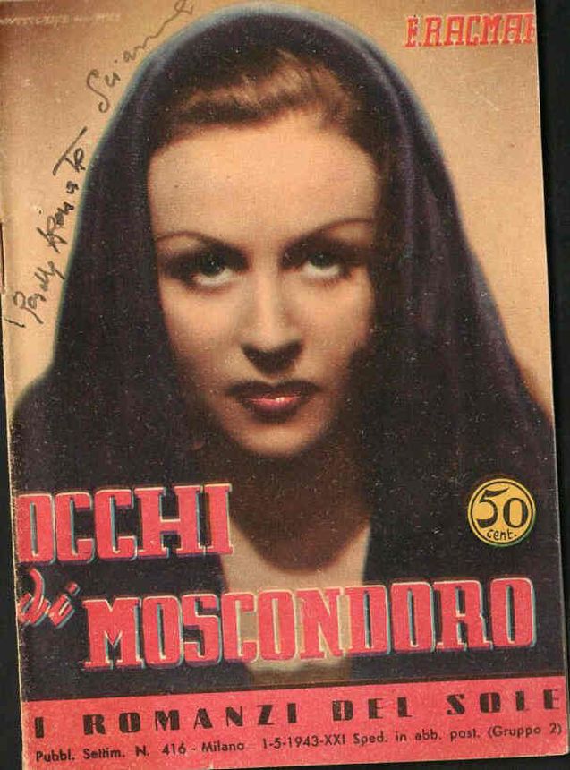 I ROMANZI DEL SOLE magazine side cover Issue 416 1 May 1943