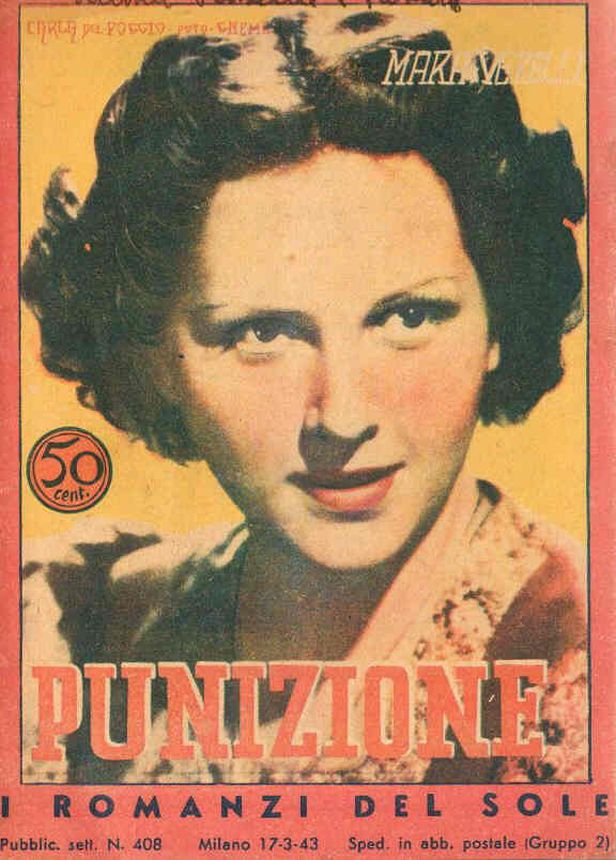 I ROMANZI DEL SOLE magazine side cover Issue 408 17 March 1943