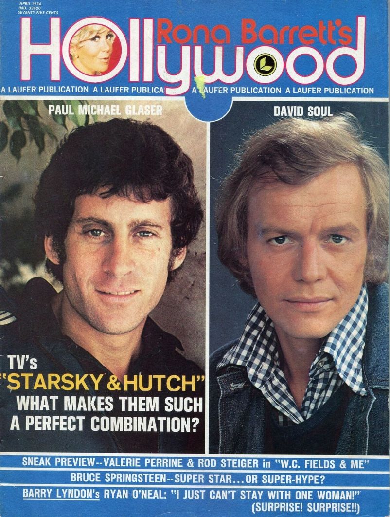 RONA BARRETTS HOLLYWOOD magazine side cover  April 1976