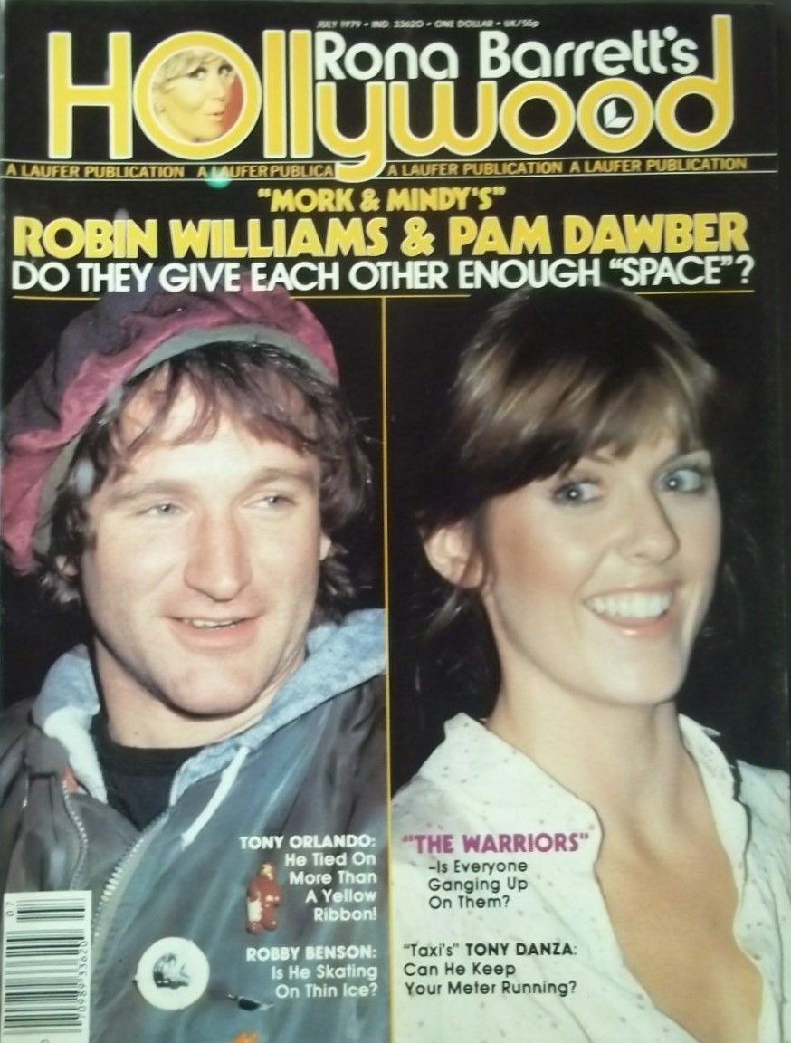 RONA BARRETTS HOLLYWOOD magazine side cover  July 1979