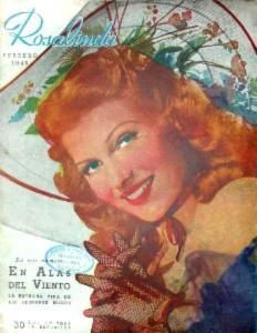ROSALINDA magazine side cover February 1945