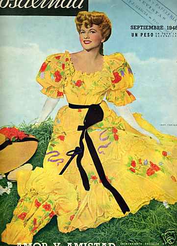 ROSALINDA magazine side cover September 1948