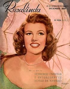 ROSALINDA magazine side cover December 1950