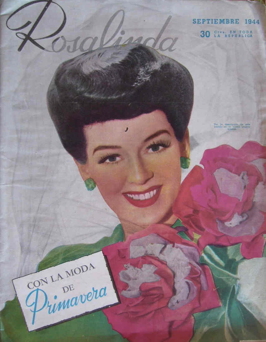 ROSALINDA magazine side cover September 1944