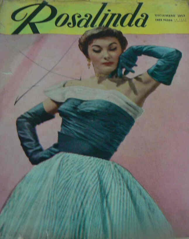 ROSALINDA magazine side cover Issue 266 December 1953