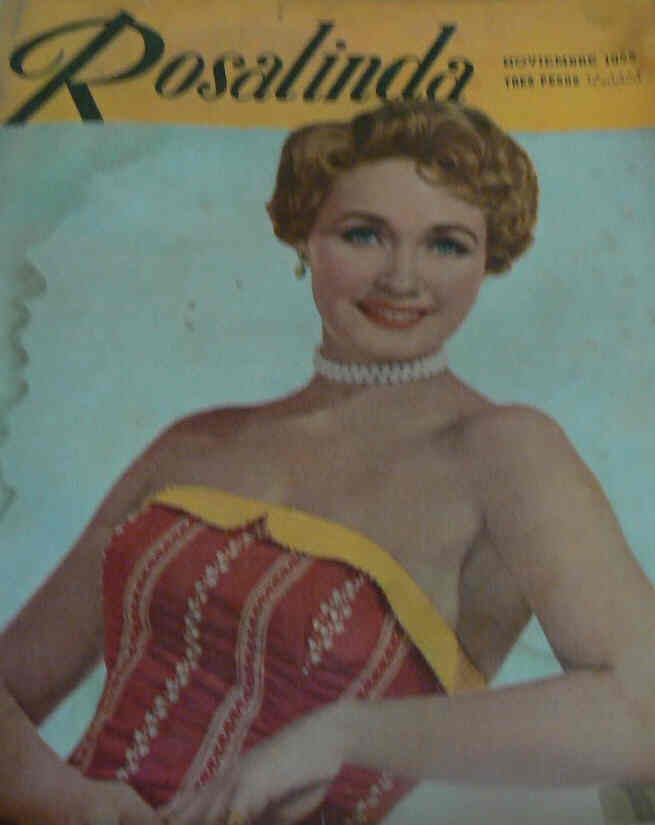 ROSALINDA magazine side cover Issue 289 November 1955