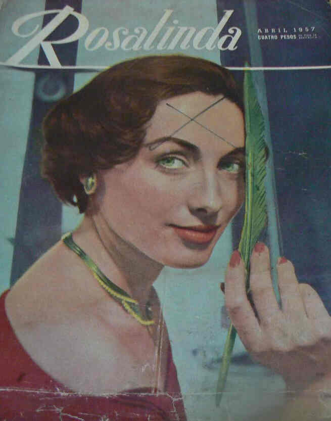 ROSALINDA magazine side cover Issue 305 April 1957