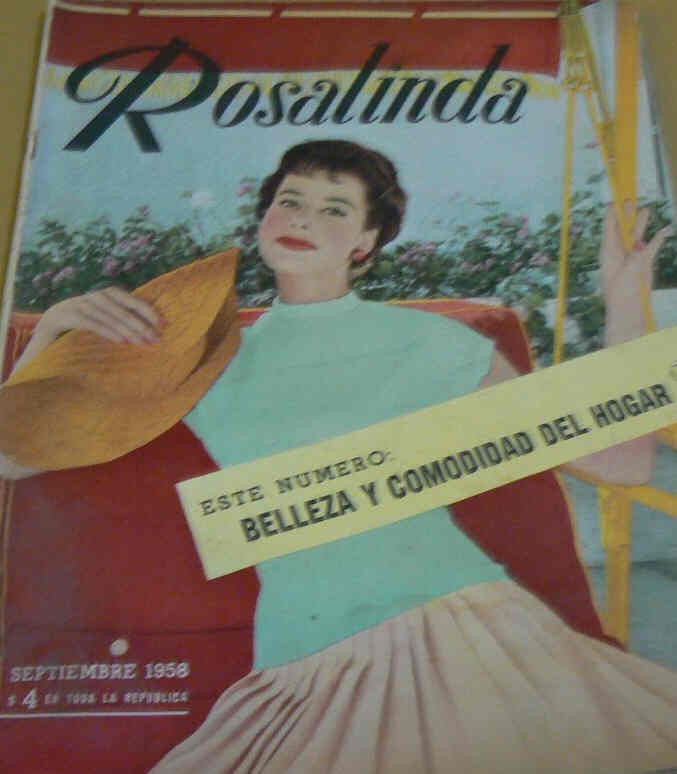ROSALINDA magazine side cover Issue 322 September 1958